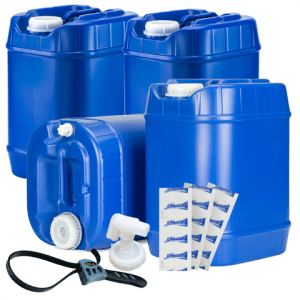 Plastic Water Canisters