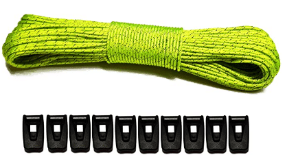 Liteoutdoors Guyline &Amp; Tensioner Kit
