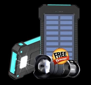 Anytime Charge Solar Power Bank