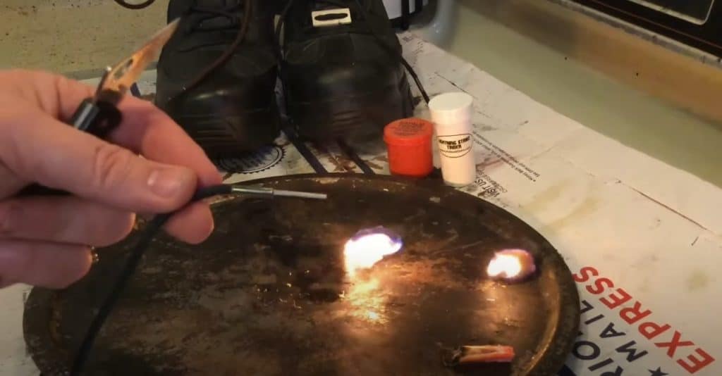 Firestarter Laces For Cooking