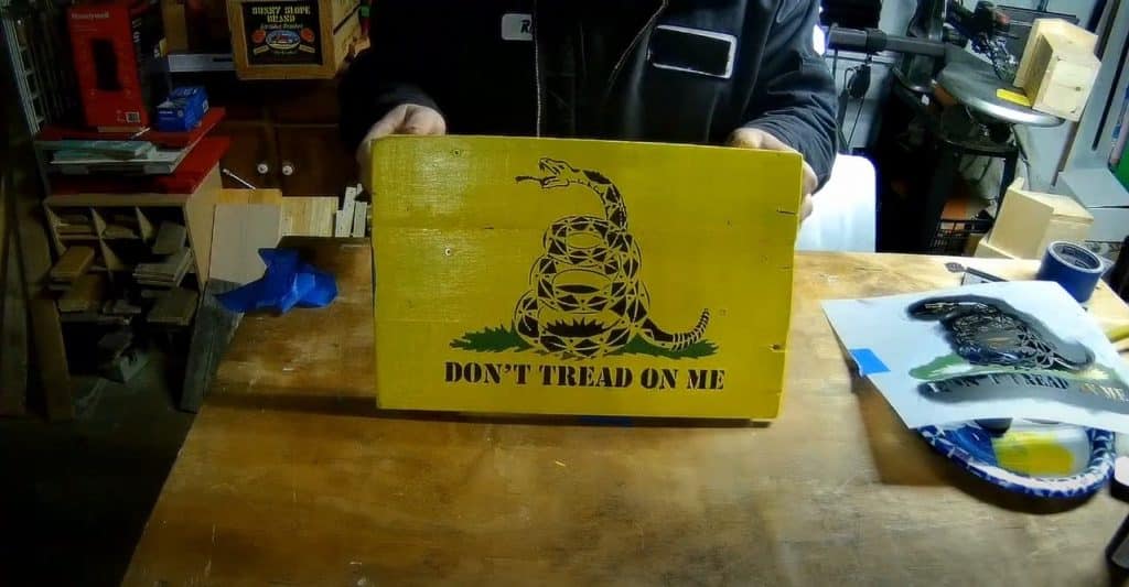 Rattlesnake Emblem As Gadsden Flag Today