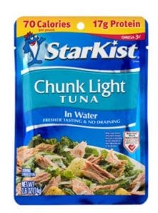 Starkist Chunk Light Tuna In Water