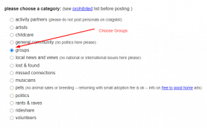 Choose Groups