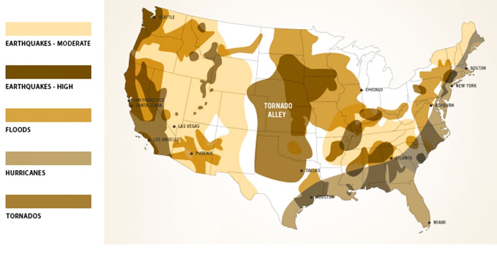 Natural Threat Potential Of Property Location