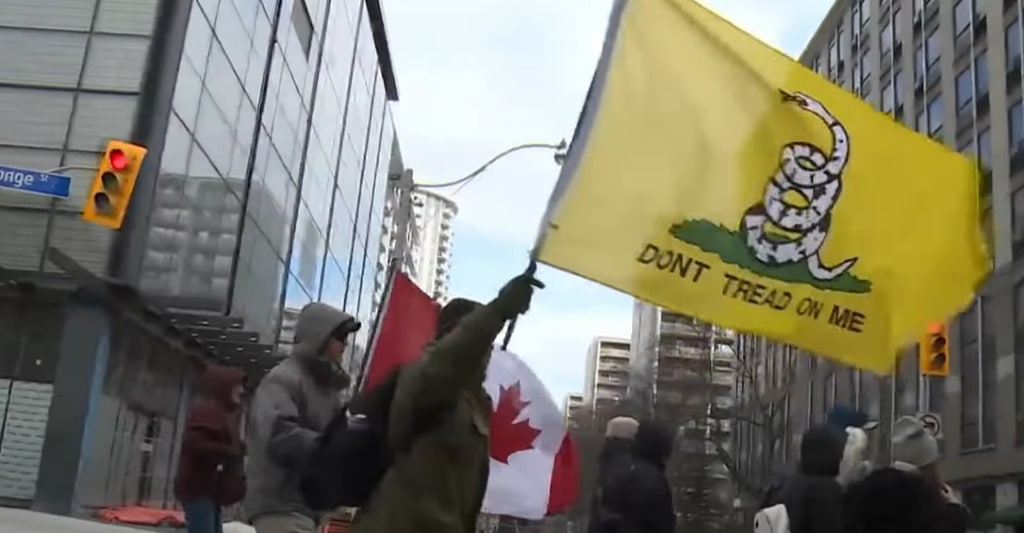 Gadsden Flag As Emblem Of Protest – Don’t Tread On Me