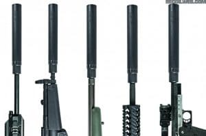 Row-Of-Gun-Suppressors