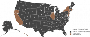Suppressor-Legality-By-State-Map