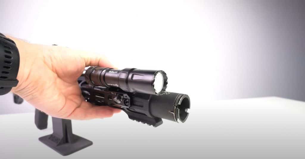 Flashlight On A Poorman’s Rifle