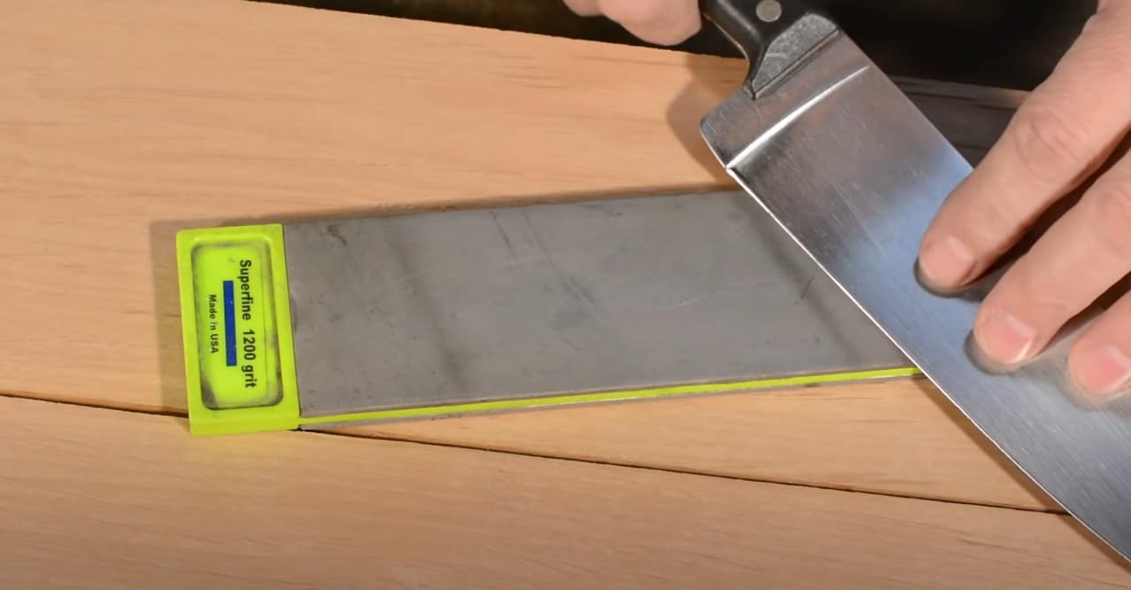How To Sharpen Knife With Stone