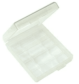 Aaa 4 Cell Battery Storage Case