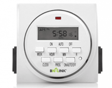 Bn-Link 7 Day Heavy Duty Digital Programmable Timer