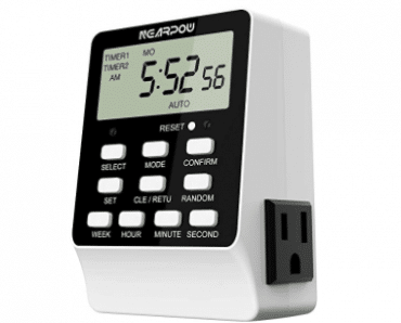 Nearpow Dual Digital Light Timer