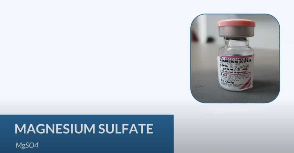 What Is Magnesium Sulfate?