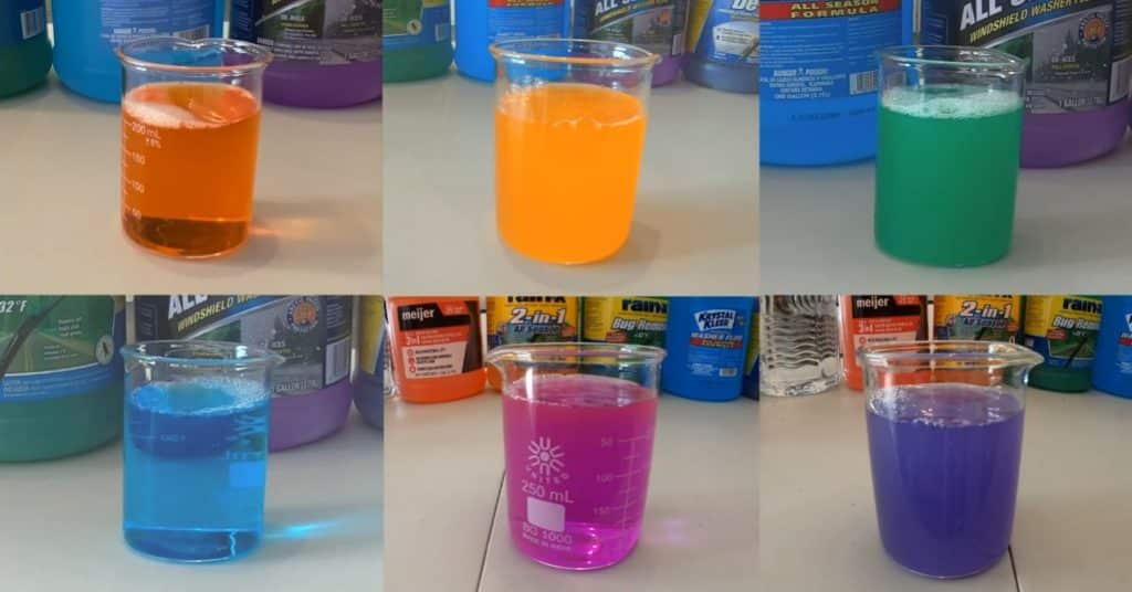 Windshield Wiper Fluid Specifications